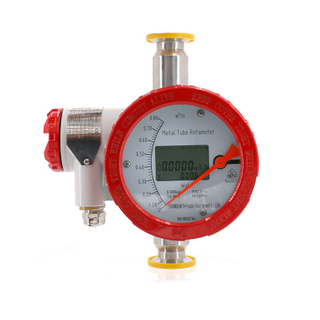 Clamp Connection Metal Float Flowmeter with Explosion Proof Housing