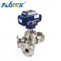 Electronic Actuator Ball Valve Flanged
