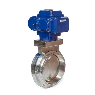 Electric Sanitary Butterfly Valves
