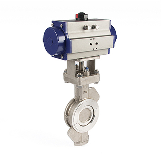 Pneumatic Hard Seal Trip Eccentric Butterfly Valve