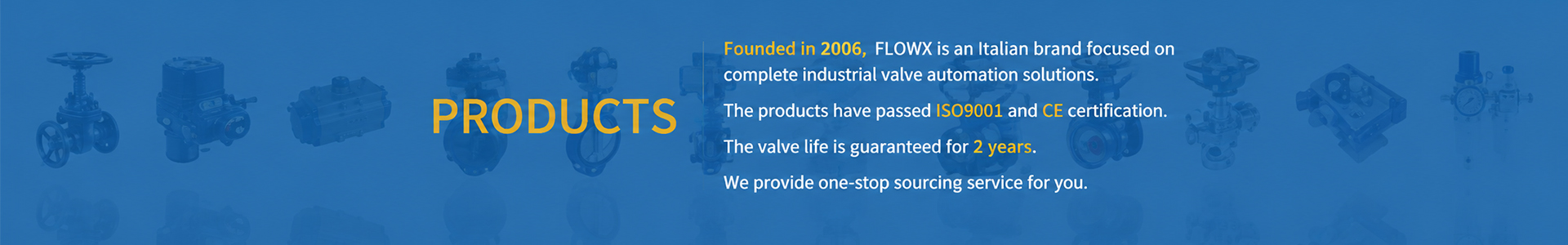 Produtos de v&aacute;lvula FLOWX
