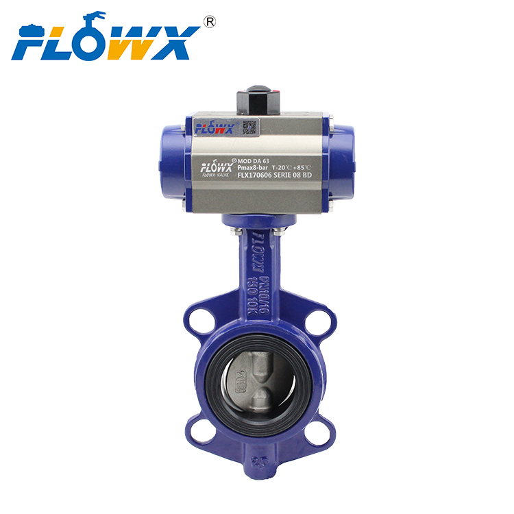 Butterfly Valve Dn800 Connected with Pneumatic Actuator